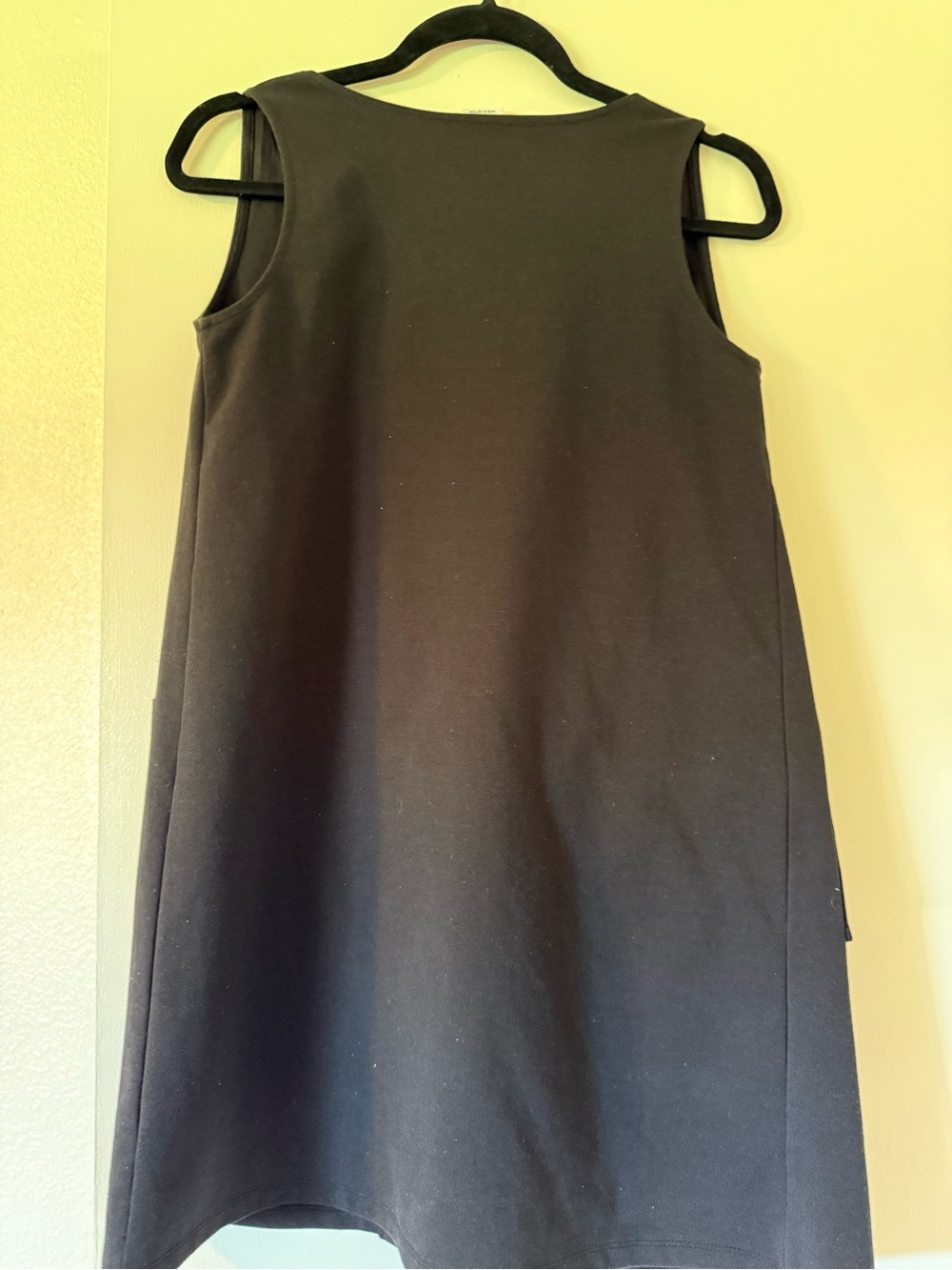 GAP Black Sleeveless Button-Front Mini Dress - Picture 3 of 3